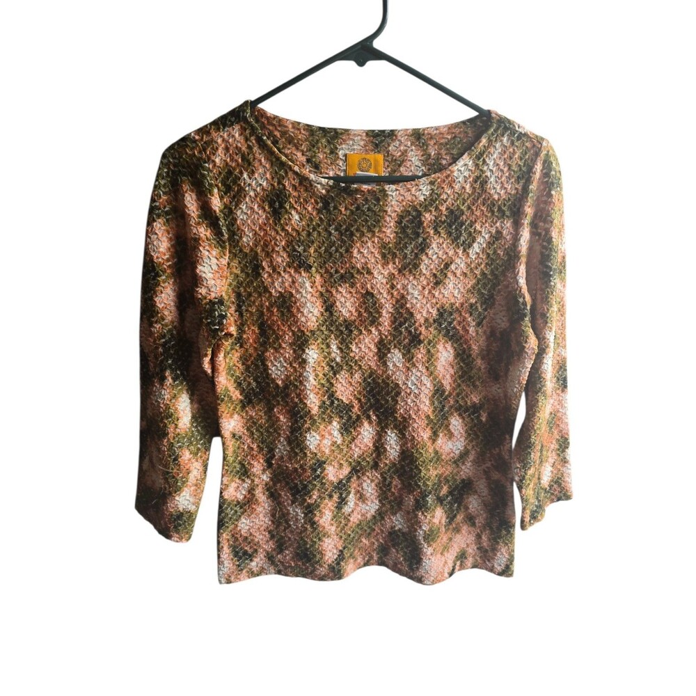 Ruby Rd Top Straw Xs Extra Small. Multi Colors - Picture 2 of 5